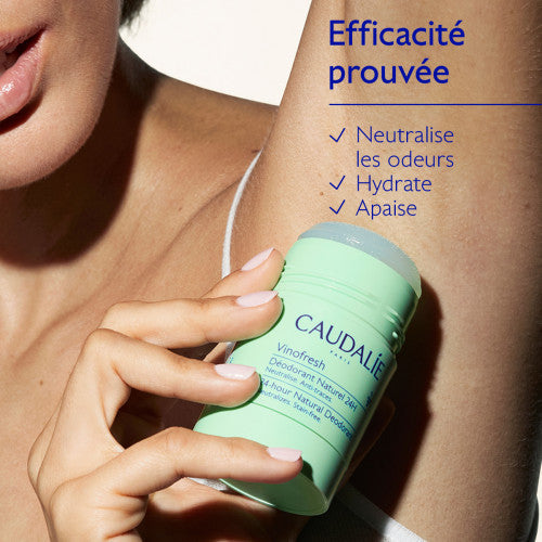 Caudalie Vinofresh Natural Stick Deodorant 50g, product close-up