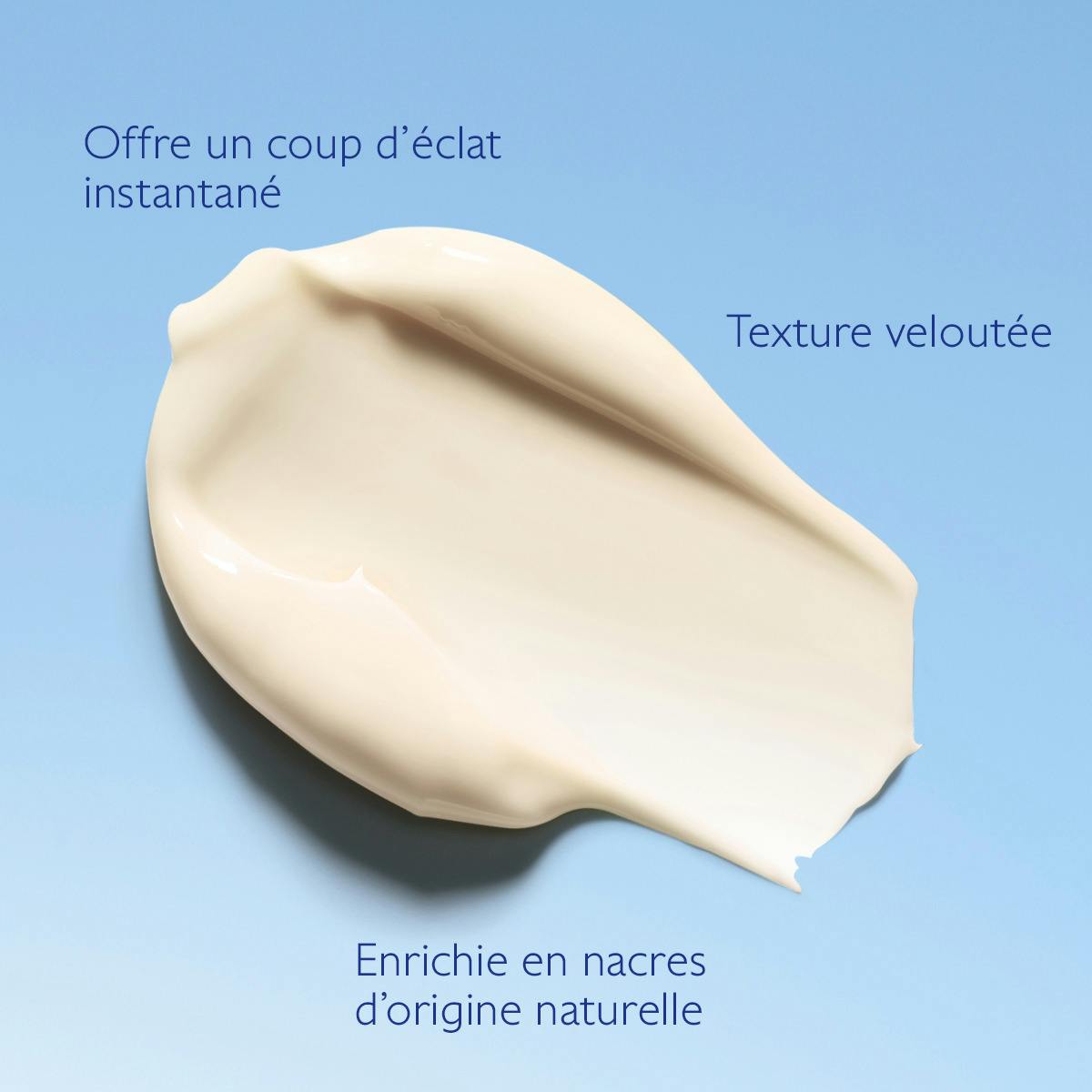 Caudalie Vinoperfect, cream texture swatch