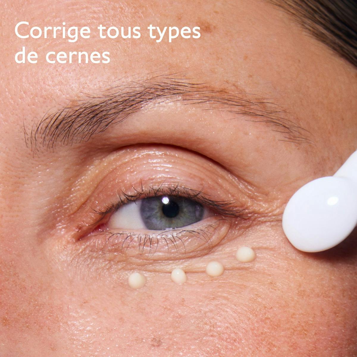 Caudalie Vinoperfect, applied to the eye area