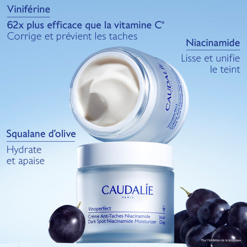 Caudalie Vinoperfect Niacinamide Anti-Spot Day Cream 50ml, product close-up