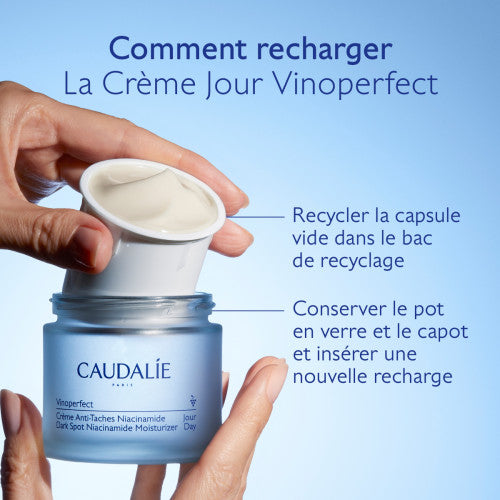 Caudalie Vinoperfect Niacinamide Anti-Spot Day Cream 50ml, ingredient panel