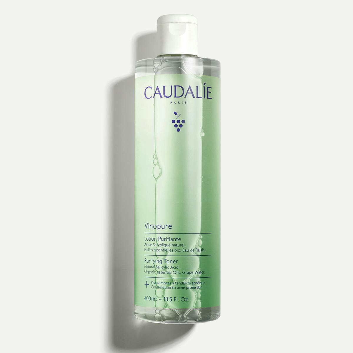 Caudalie Vinopure Purifying Lotion 400ml, front of the bottle