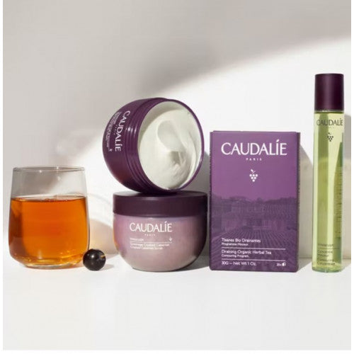 Caudalie Vinosculpt Crushed Cabernet Body Scrub 250g, side view