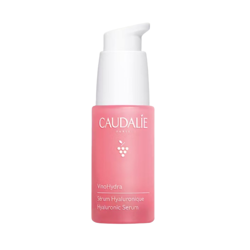 Caudalie Vinosource Hydra SOS Hyaluronic Serum 30ml bottle on white background, view 1