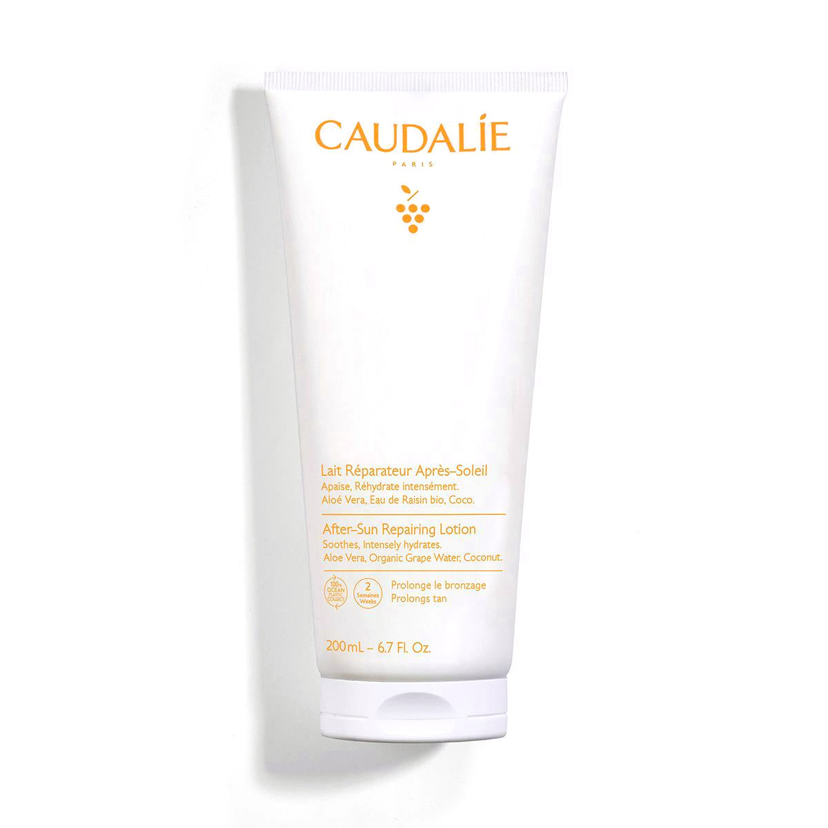 Caudalie Vinosun Protect 200ml, front of the tube