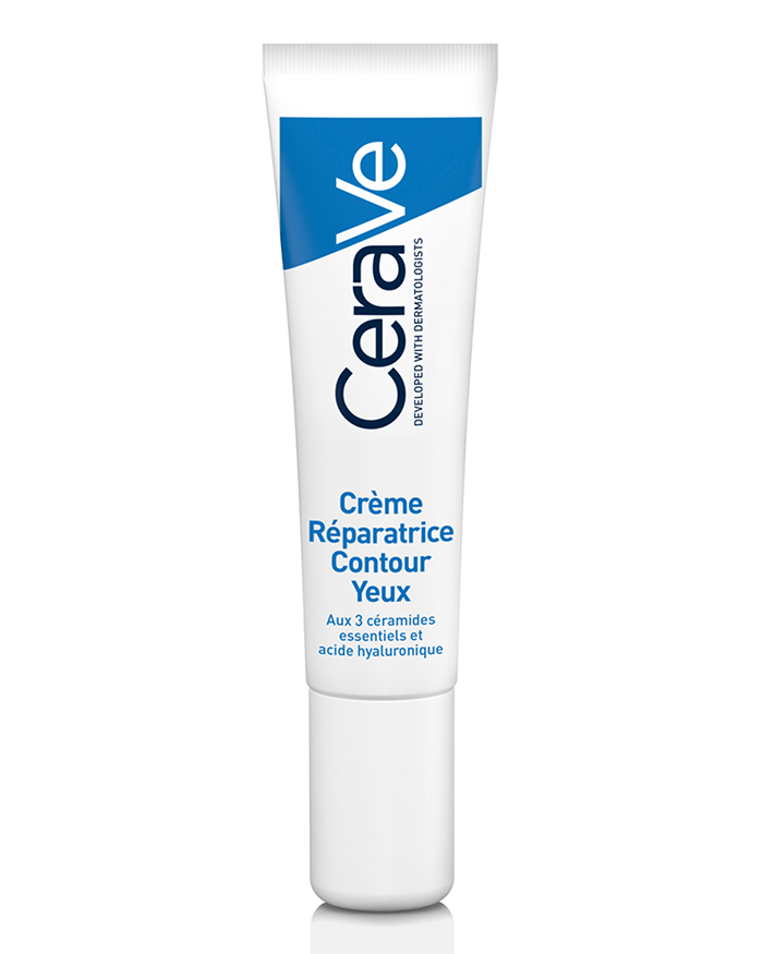 CeraVe Eye Repair Cream with Hyaluronic Acid 14ml, front of the tube
