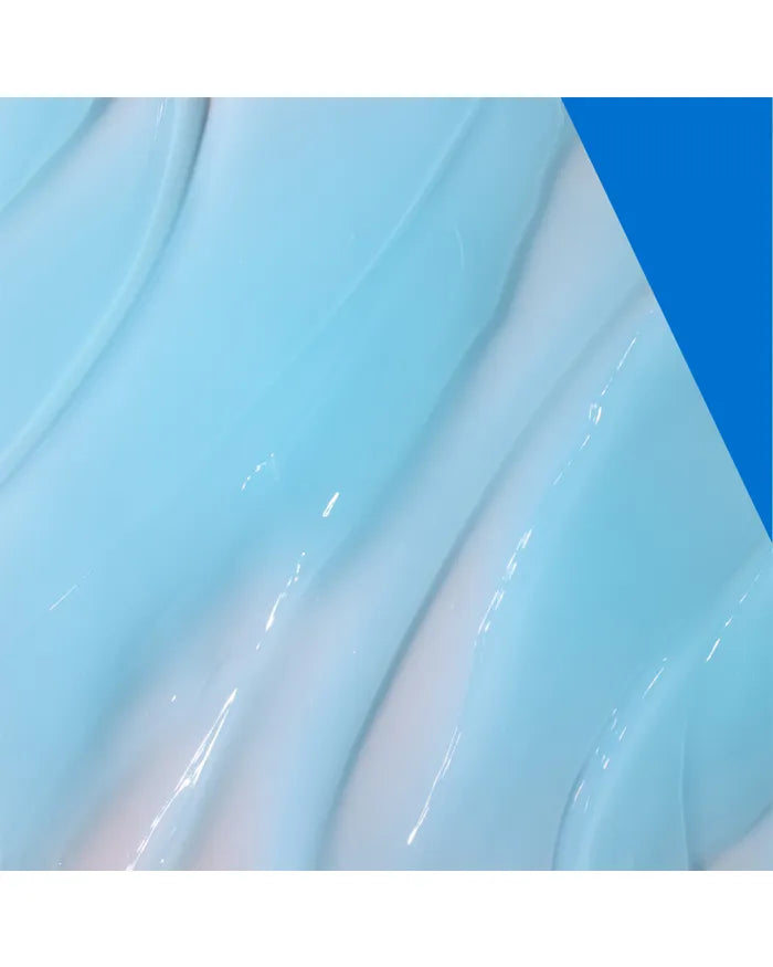 CeraVe Hydrating HA Water Gel, close-up of the blue gel texture