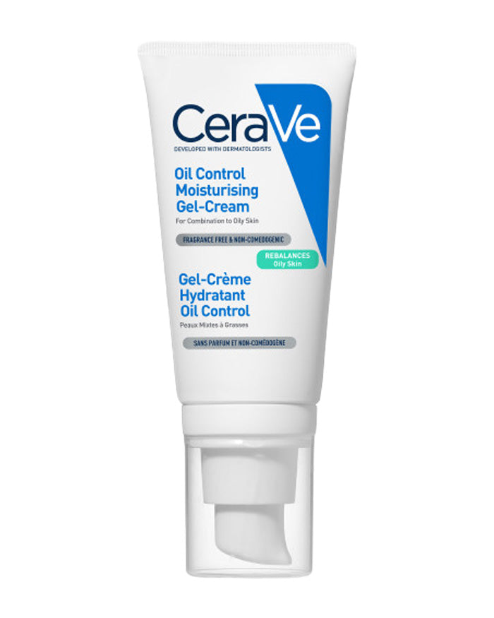 CeraVe Oil Control Moisturizing Gel-Cream 52ml, front of the tube