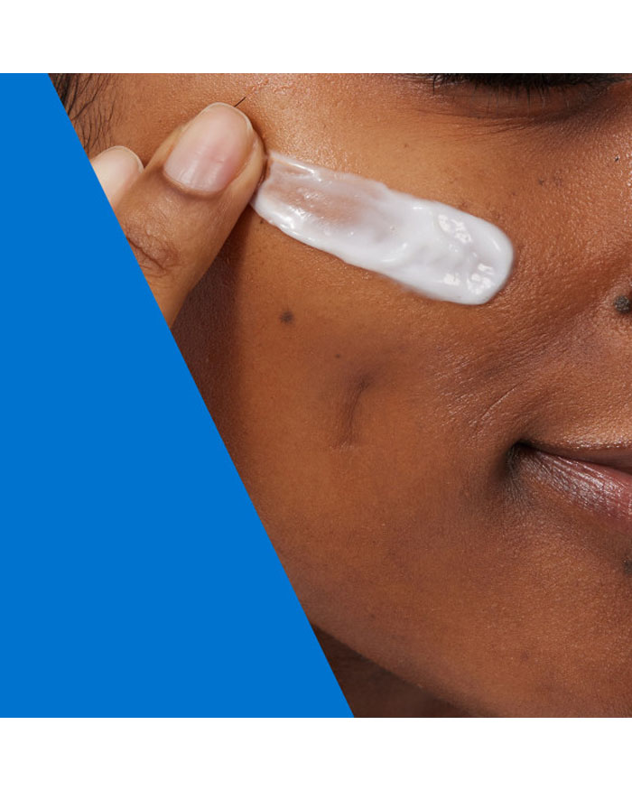 CeraVe Oil Control Gel-Cream, applied to the face