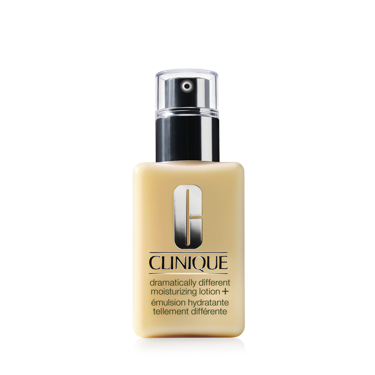 Clinique Dramatically Different Moisturizing Lotion+ 125ml, front of the pump bottle