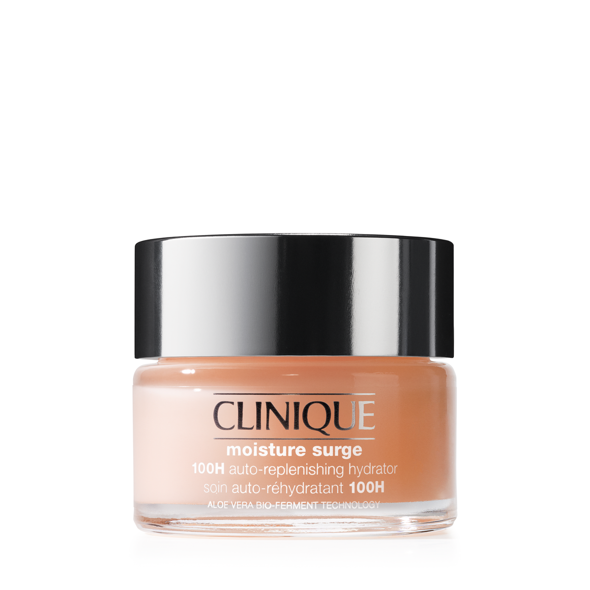 Clinique Moisture Surge 100H Auto-Replenishing Hydrator 30ml, front of the jar