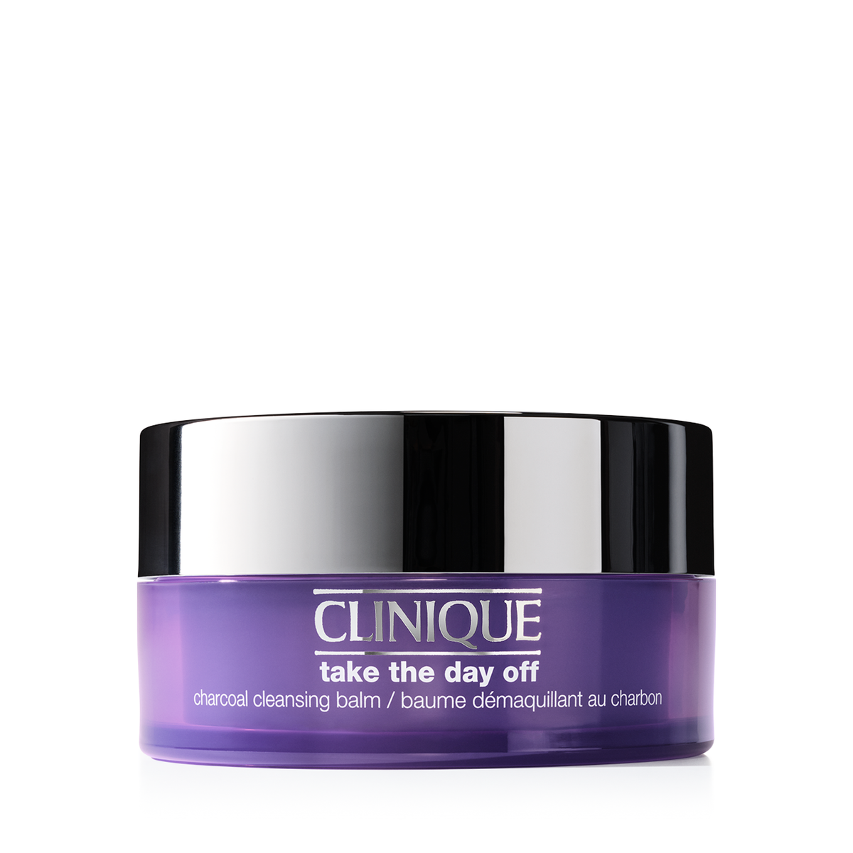 Clinique Take The Day Off Charcoal Cleansing Balm 125ml, front of the jar