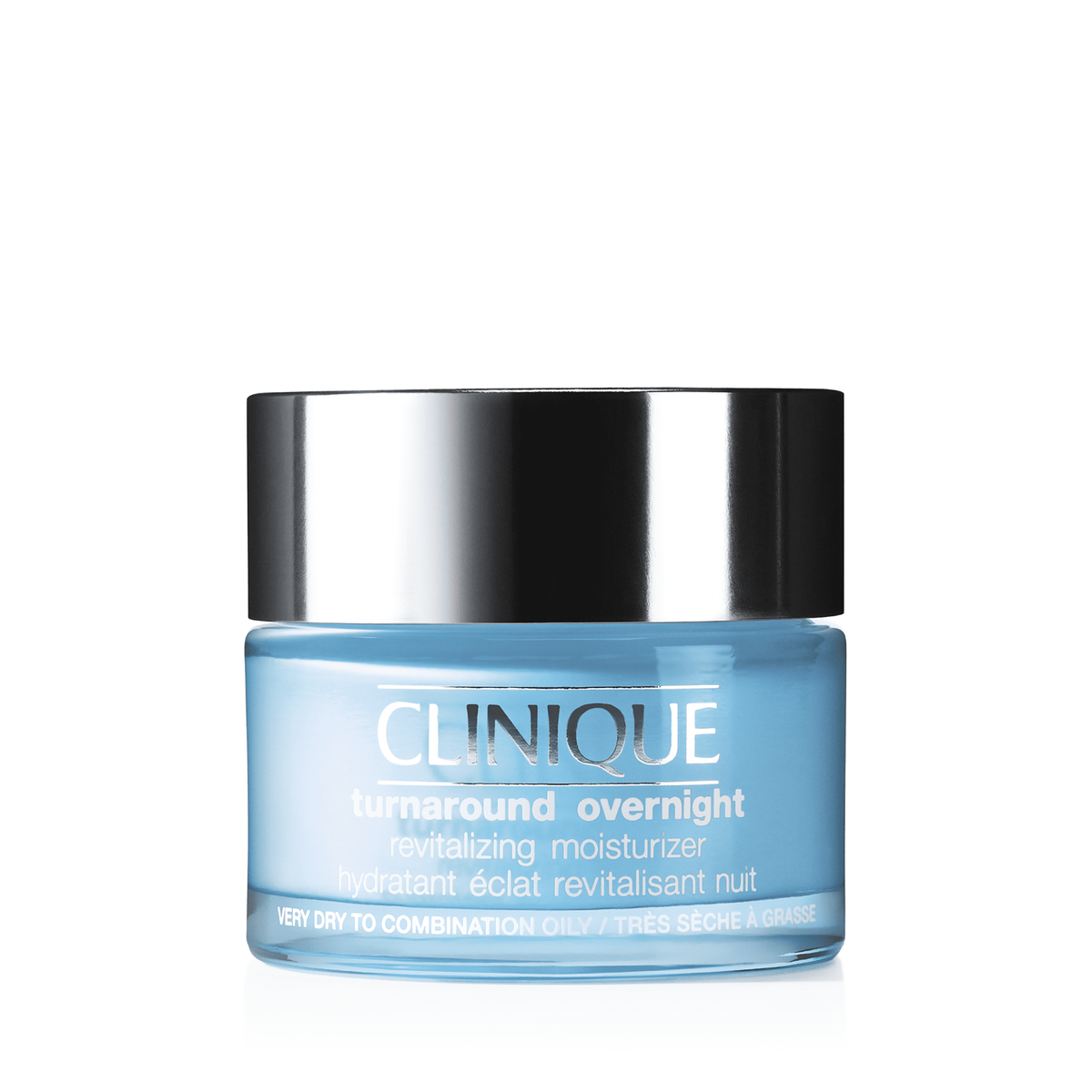 Clinique Turnaround Overnight Revitalizing Moisturizer 50ml, front of the jar