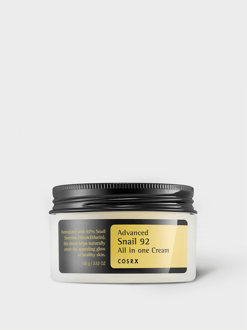 COSRX Advanced Snail 92 All in One Cream 100g, front of the jar
