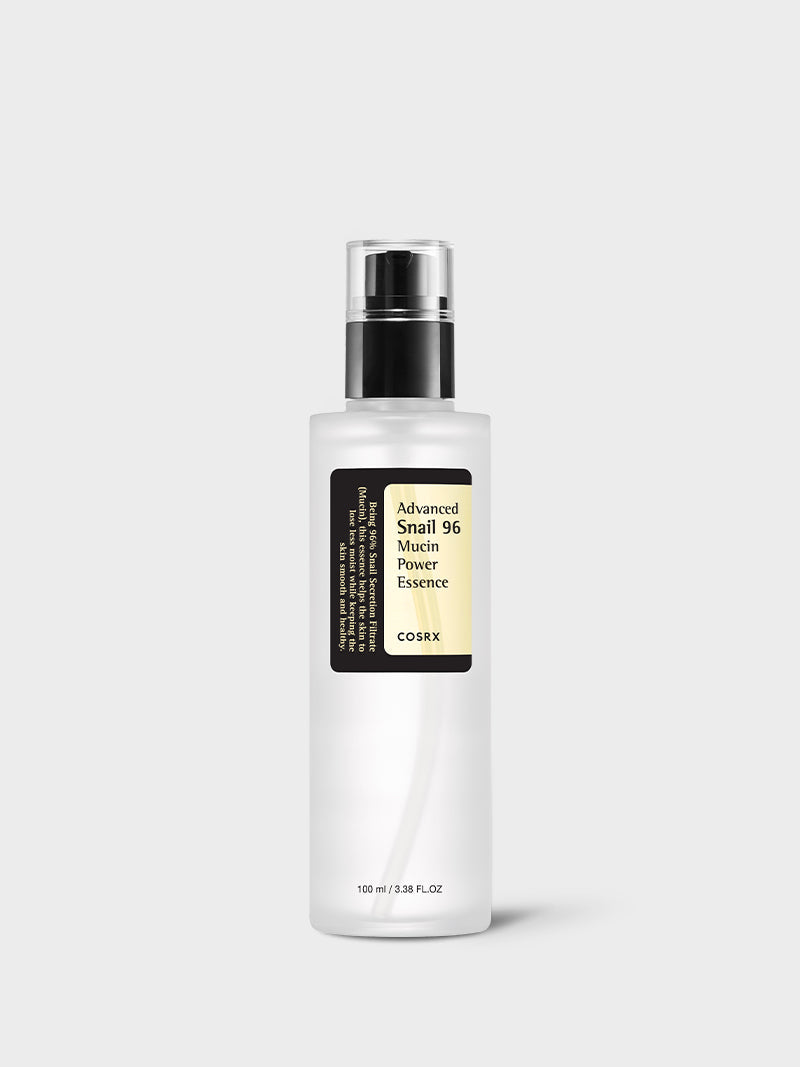 COSRX Advanced 96 Snail Mucin Power Essence 100ml, front of the pump bottle
