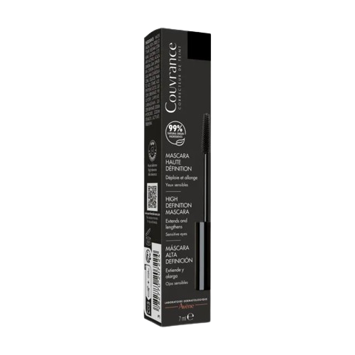 Avène Couvrance High Definition Mascara Black with dual-sided defining brush, view 1