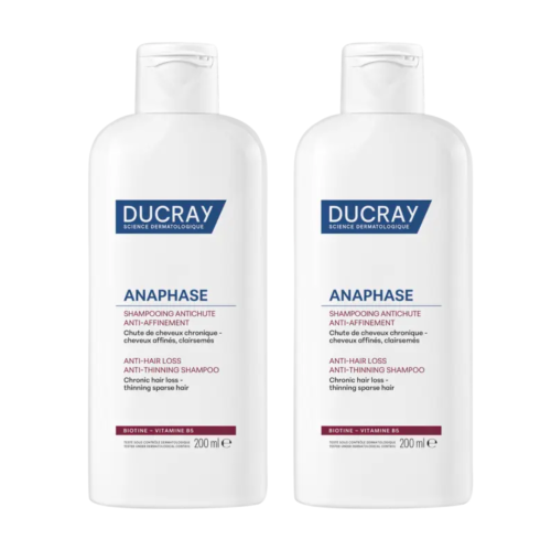 Ducray Anaphase Chronic Anti-Hair Loss Complement Shampoo 2x400ml pack, view 1