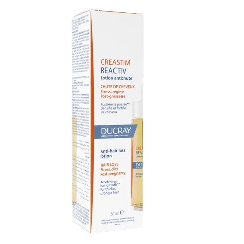 Ducray Creastim Reactiv Anti-Hair Loss Lotion 60ml bottle, view 1