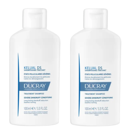 Ducray Kelual DS Anti-Dandruff Treatment Shampoo Set of 2