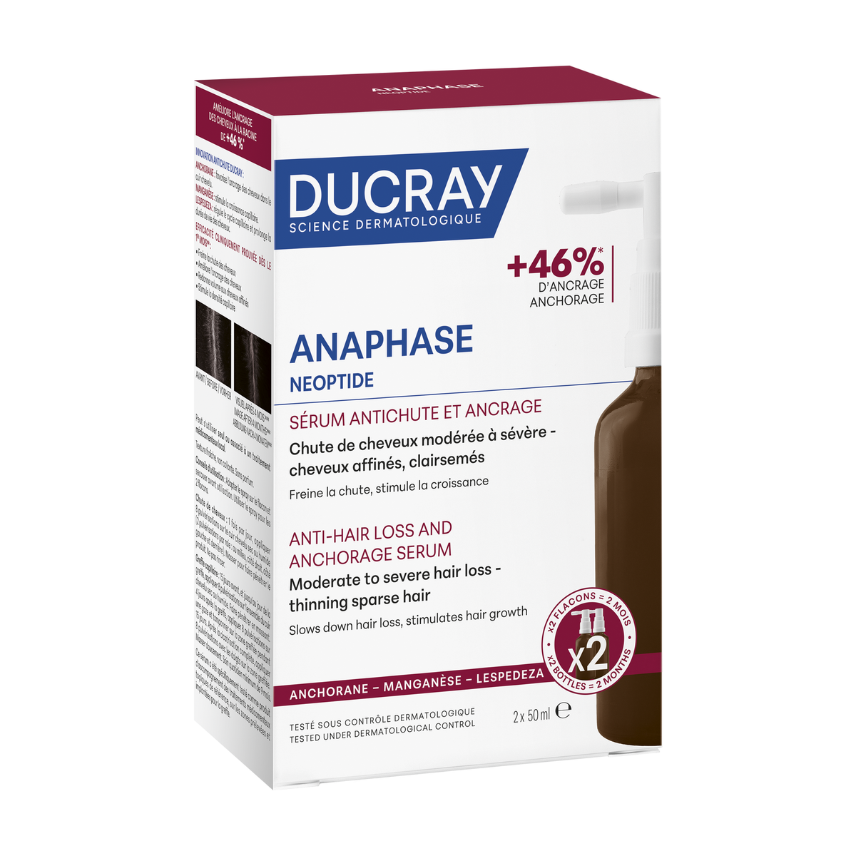 Ducray Neoptide 2x 50ml, front of the box