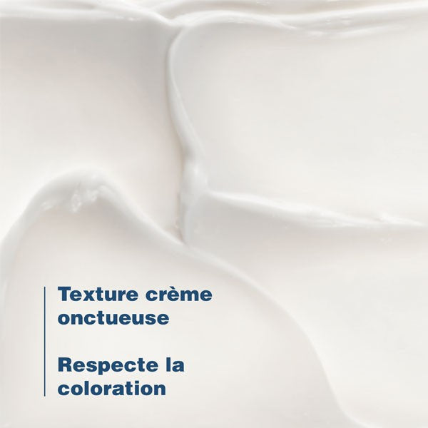 Ducray Sabal, cream texture swatch with text in French