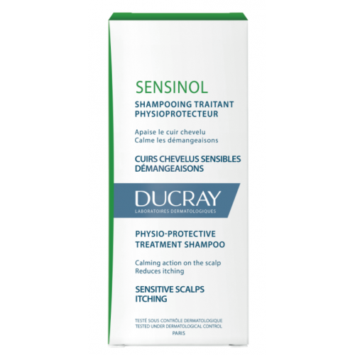 Ducray Sensinol Physioprotective Shampoo for sensitive and reactive scalps, alternate angle