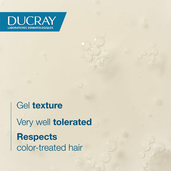 Ducray Squanorm, gel texture swatch
