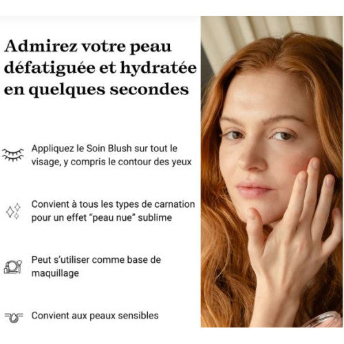 Embryolisse Soin Blush de Peau Rose Lumiere tinted moisturizer from Paris Pharmacy, alternate angle