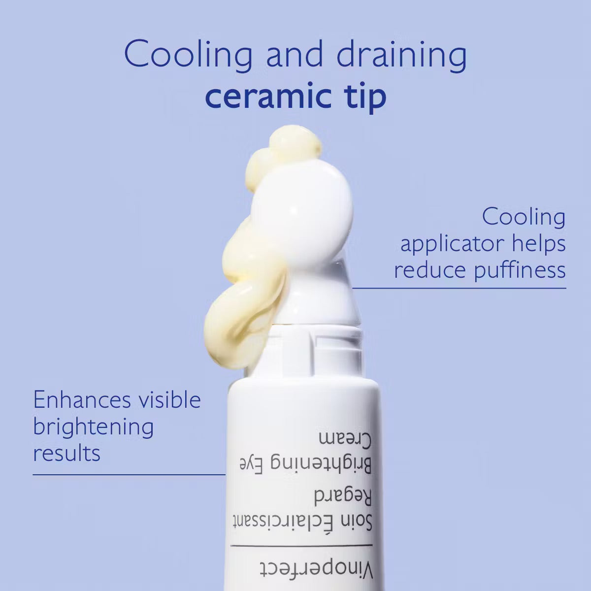 Caudalie Vinoperfect Dark Circle Brightening Eye Cream with Niacinamide, product close-up