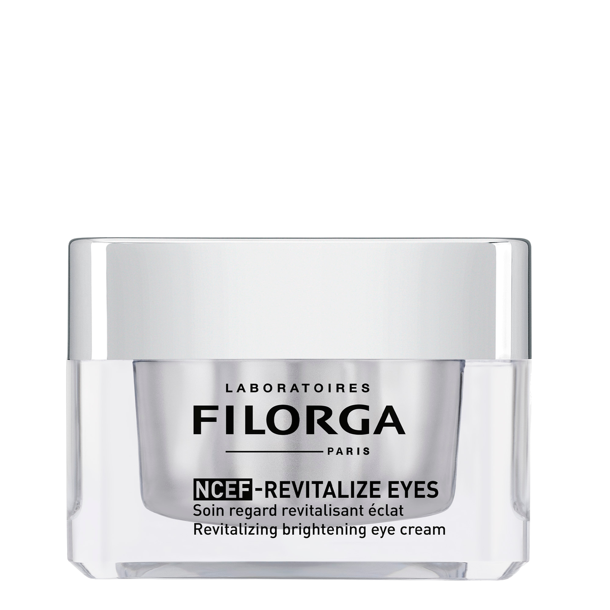 Filorga NCEF-Revitalize Eyes Brightening Eye Cream 15ml, front of the jar