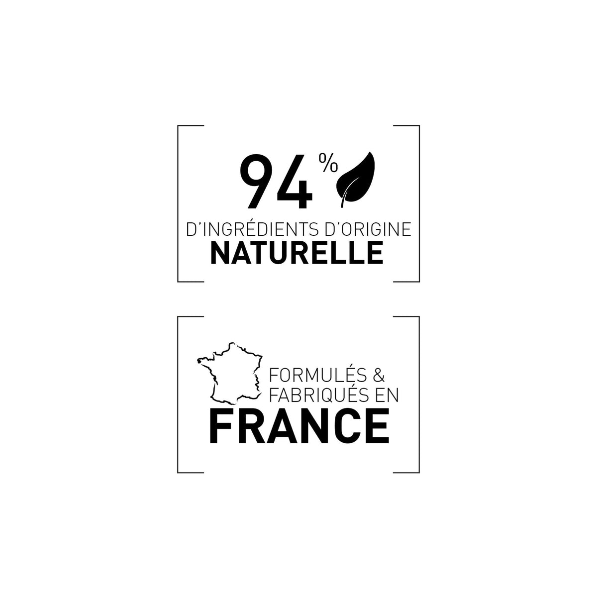 Filorga NCEF-Revitalize, logos and labels infographic in French