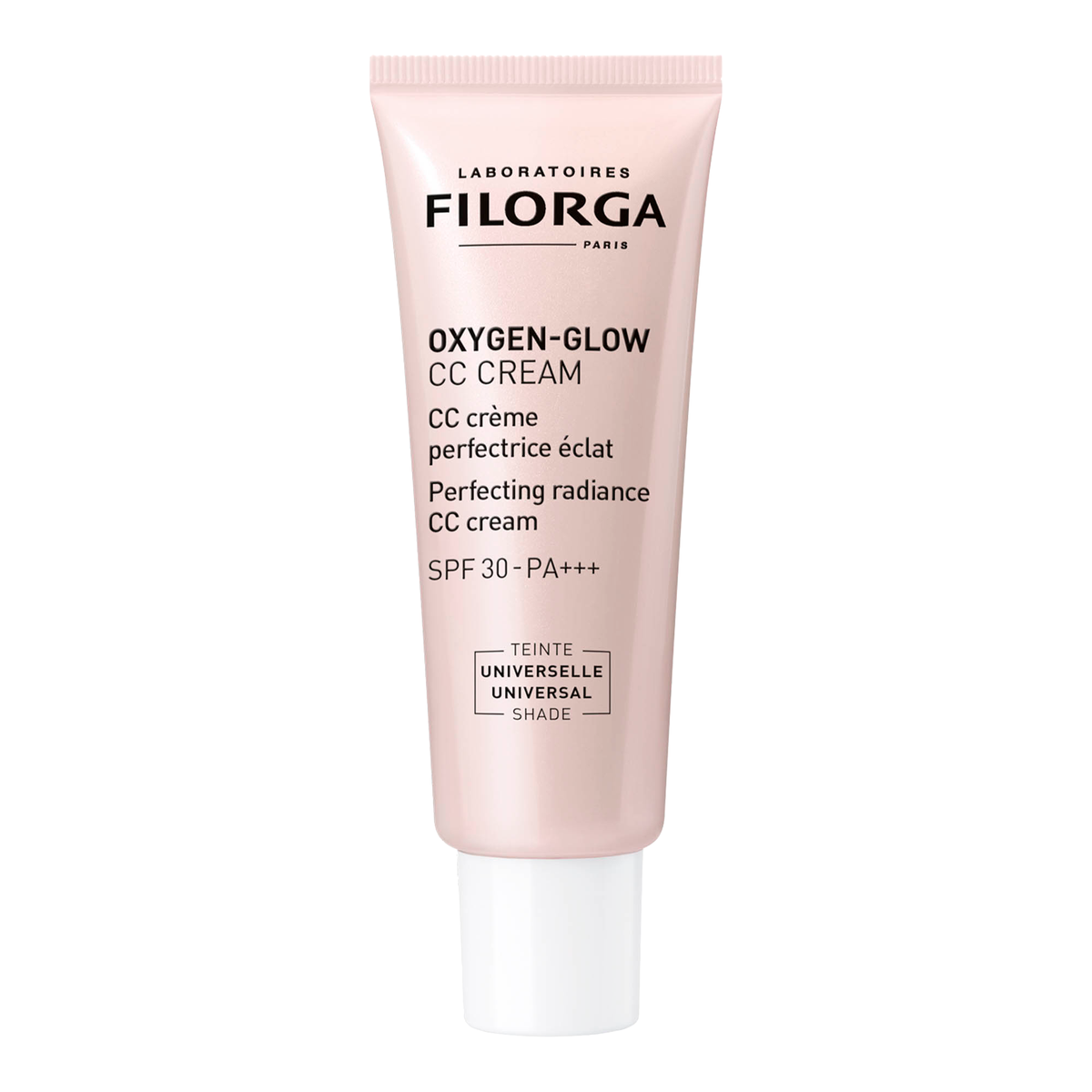 Filorga Oxygen-Glow Perfecting Radiance CC Cream SPF 30 40ml, front of the tube