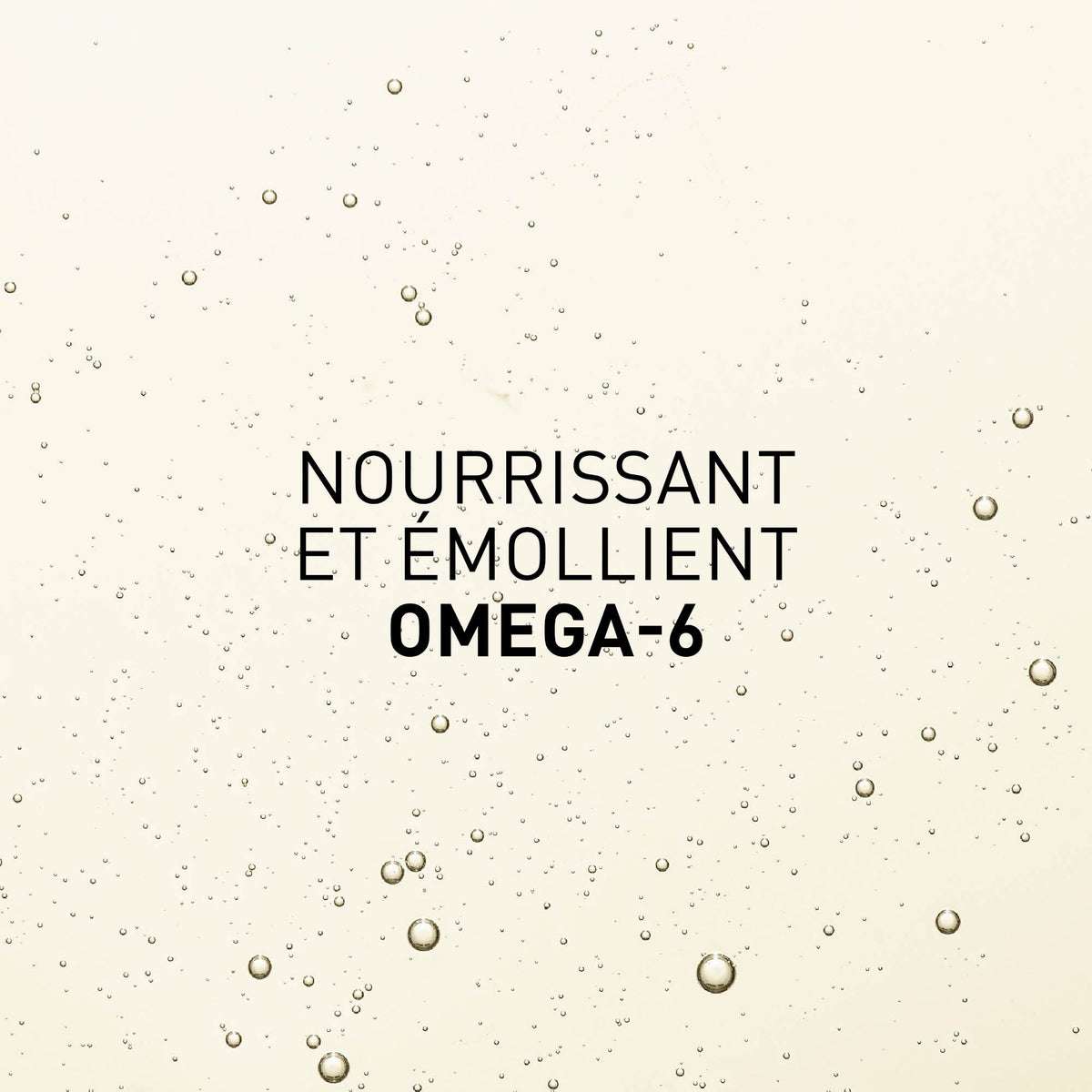 Filorga Skin-Prep, oil bubbles with omega-6 text in French