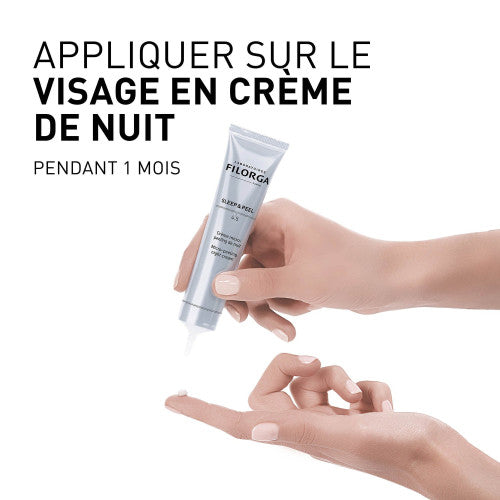 Filorga Sleep and Peel Resurfacing Night Cream 50ml, ingredient panel