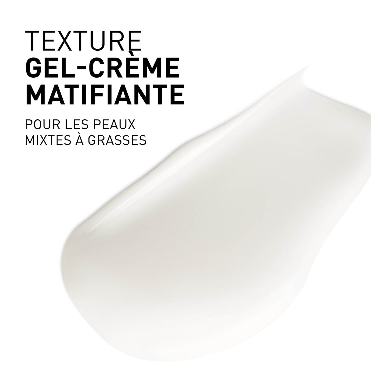 Filorga Time-Filler, gel-cream texture swatch with text in French