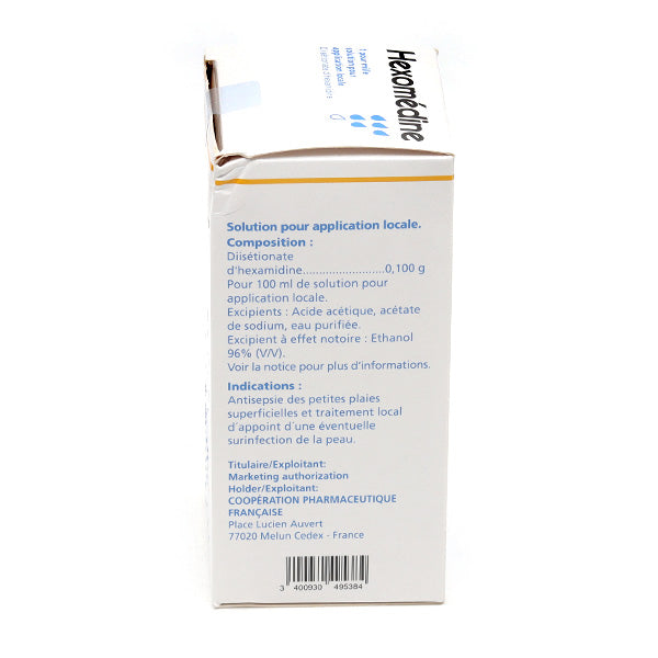 Hexomedine Antiseptic Solution for Cuts, Blemishes & Acne