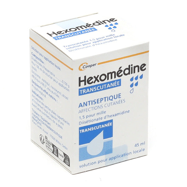 Hexomedine Transcutanee Antiseptic Solution for Acne