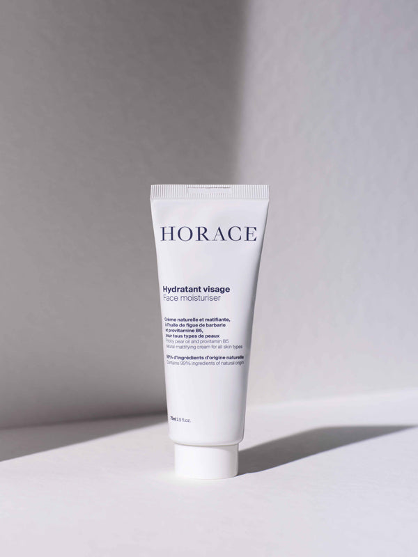 Horace Mattifying Face Cream with Prickly Pear Oil 75ml, front of the tube
