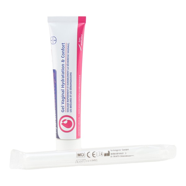 Hydralin Confort Vaginal, tube and applicator