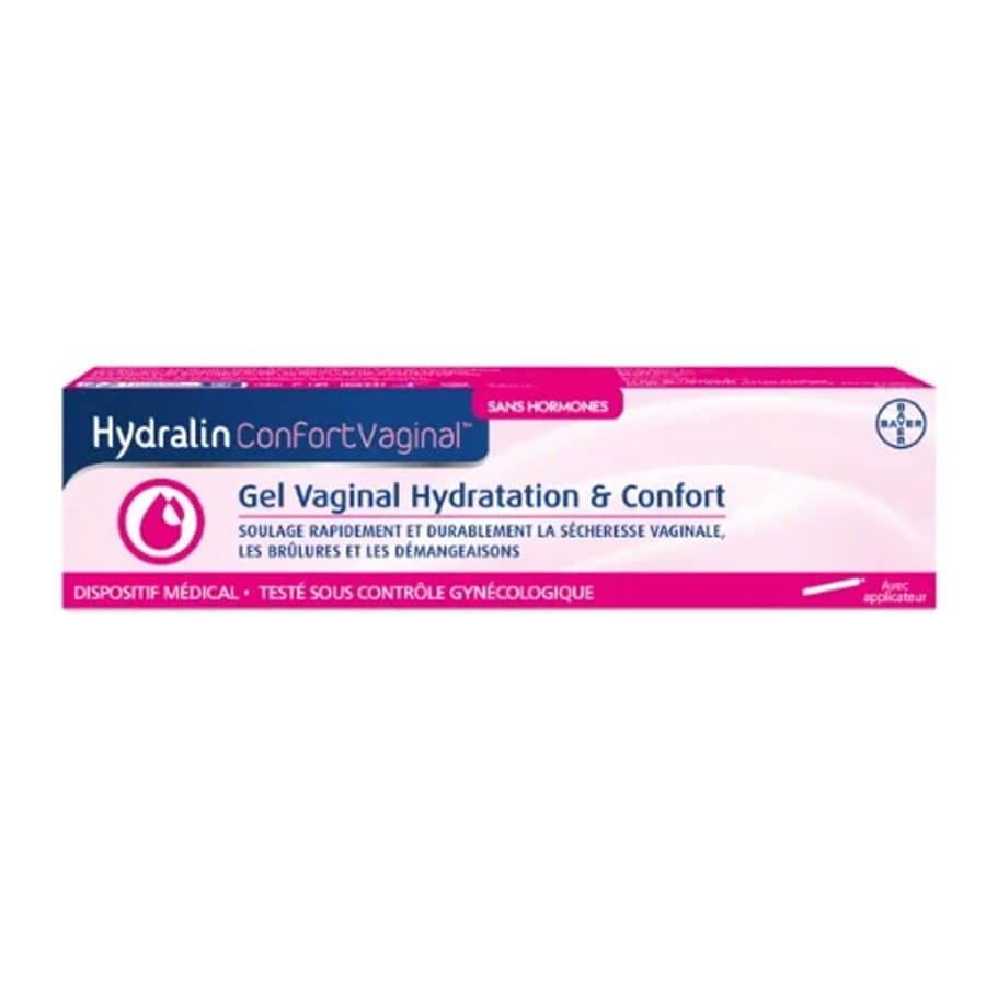 Hydralin Confort Vaginal moisturizing gel 30ml, packaging detail