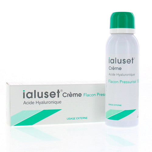 Ialuset Hyaluronic Acid Cream Pressurized Bottle 100g, view 1