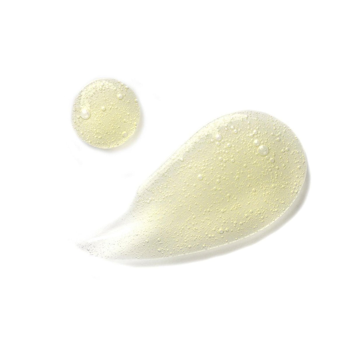 Klorane Citron, gel texture swatch