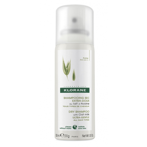 Klorane Dry Shampoo with Oat Milk Travel Spray, view 1