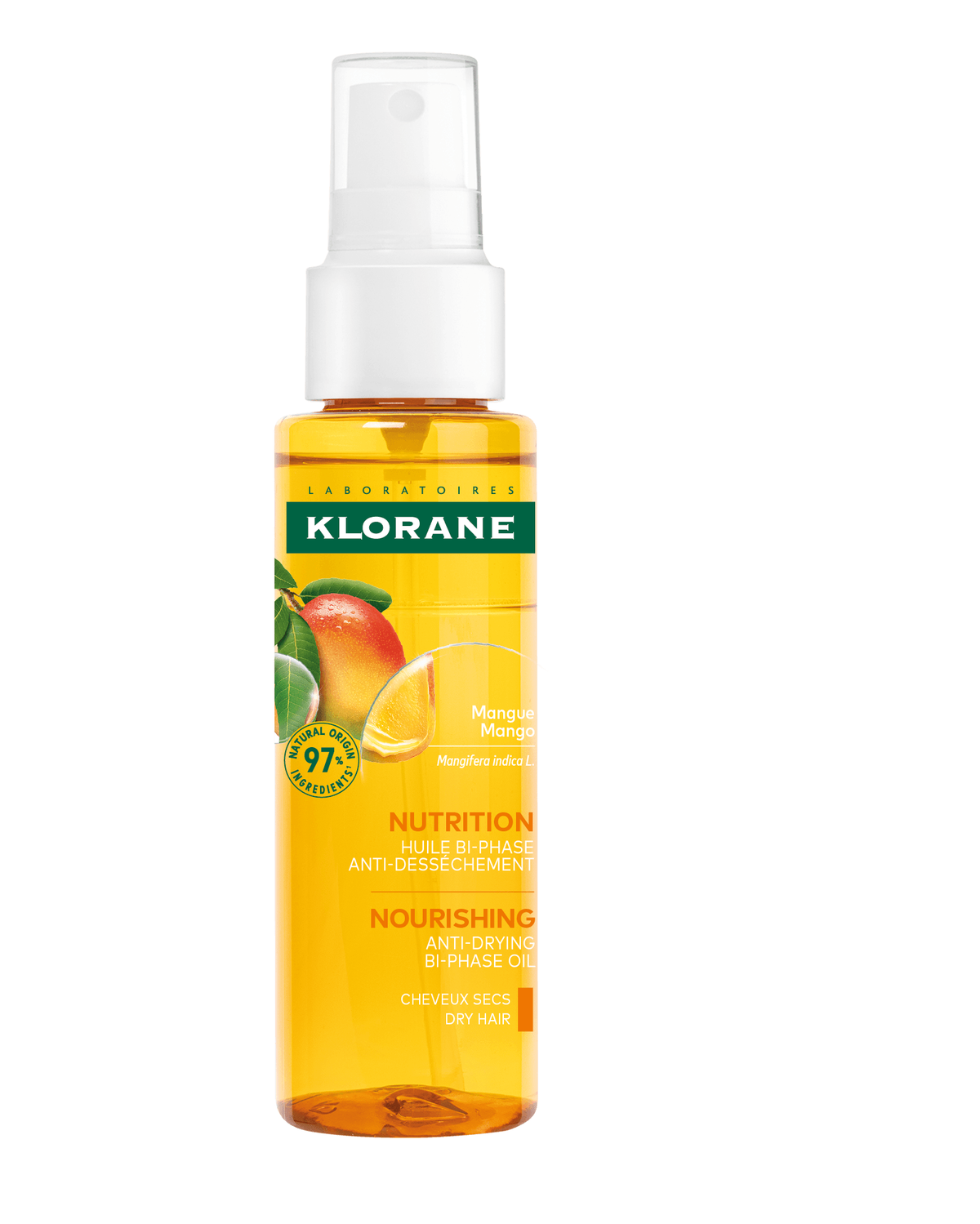 Klorane Mango Two-Phase Hair Oil