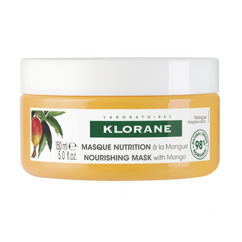 Klorane Organic Mango Nutrition Hair Mask 150ml, view 1