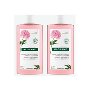 Klorane Peony Shampoo twin pack for sensitive scalp, view 1