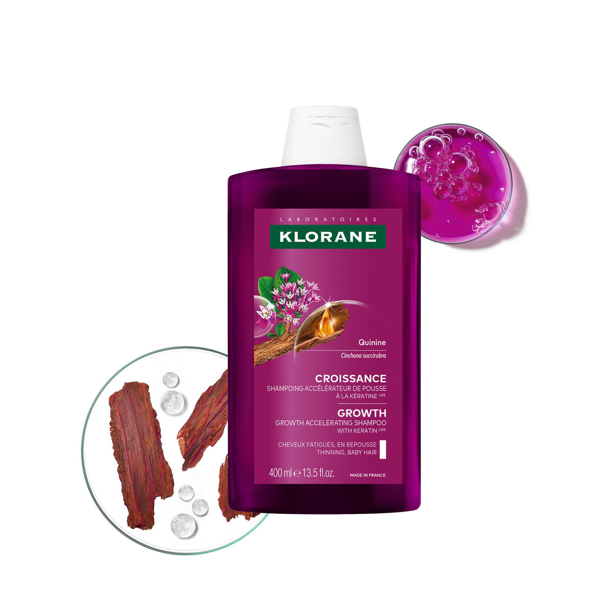 Klorane Fortifying Shampoo with Organic Quinine and Edelweiss