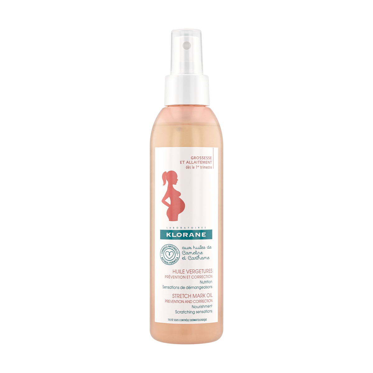 Klorane Stretch Mark Oil for Pregnancy and Body