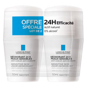 La Roche-Posay 24H Deodorant Roll-On Set of 2x50ml, view 1