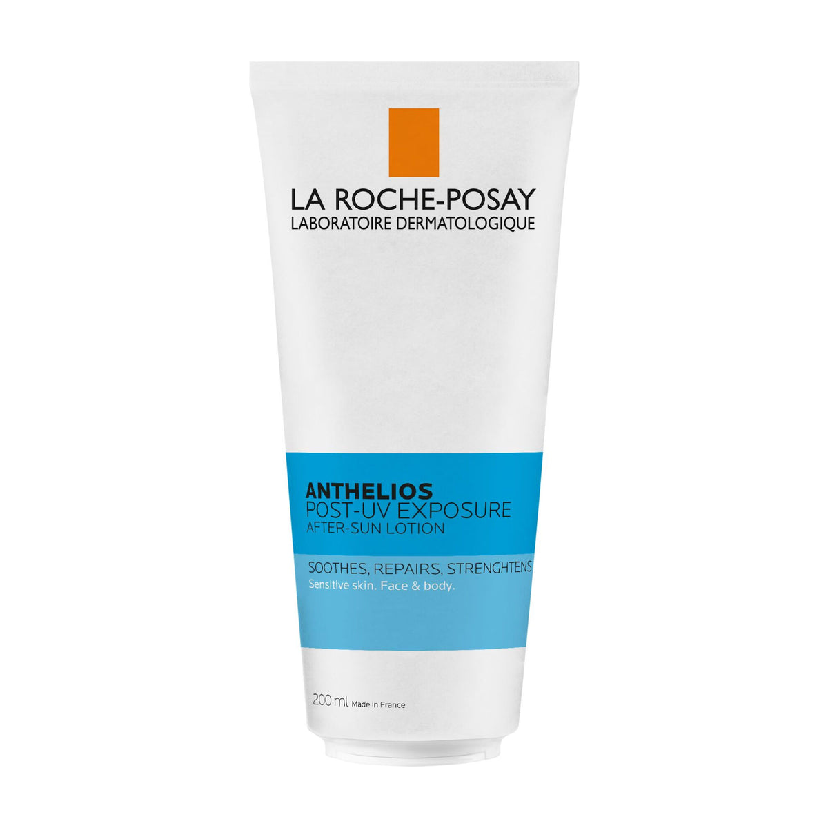 La Roche-Posay Anthelios Post-UV After-Sun Milk 200ml, front of the tube